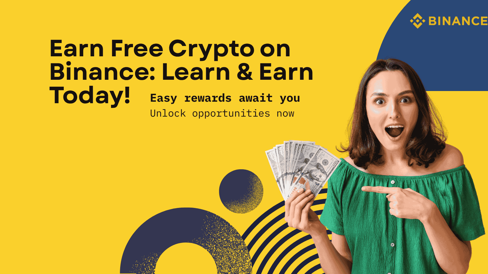 How to Earn Free Crypto on Binance: Learn & Earn, Rewards, and More